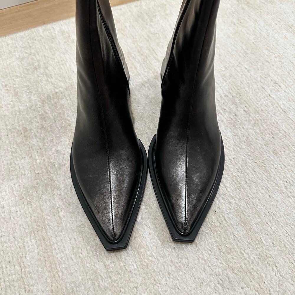 Vagabond Metallic Ankle Boots - Picture 7 of 14